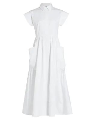 Cotton Shirtdress