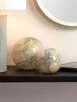 Coastal Cosmos Glass Spheres