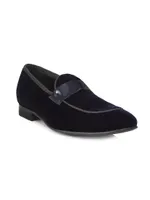 COLLECTION Patent Velvet Loafers