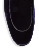 COLLECTION Patent Velvet Loafers