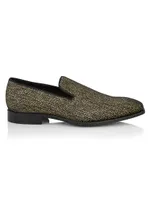 COLLECTION Glitter Canvas Loafers