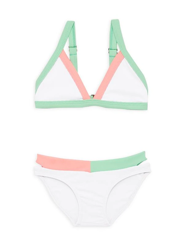 Little Girl's & Girl's 2-Piece Tina Bikini Set