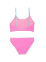 Little Girl's & 2-Piece Karol Bikini Set