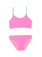 Little Girl's & 2-Piece Karol Bikini Set