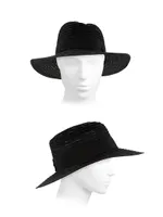 Virginie Straw Fedora Hat