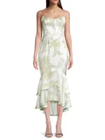 Cece Strapless Hi-Lo Dress