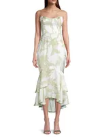 Cece Strapless Hi-Lo Dress