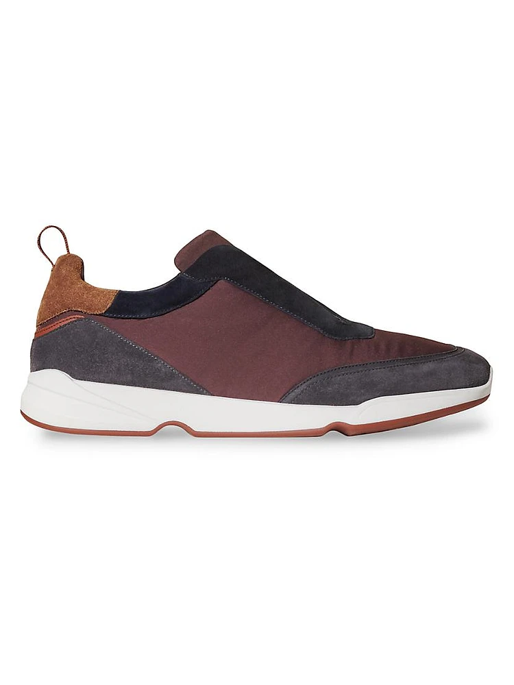 Modular Walk Colorama Wind Suede Sneakers