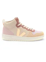 V-15 Suede High-Top Sneakers