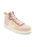 V-15 Suede High-Top Sneakers