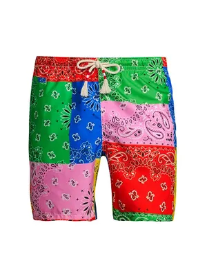 Handkerchief Swim Shorts