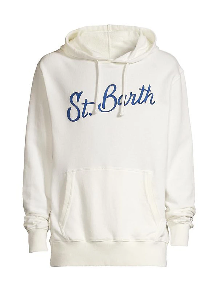 Logo Cotton Hoodie Sweatshirt