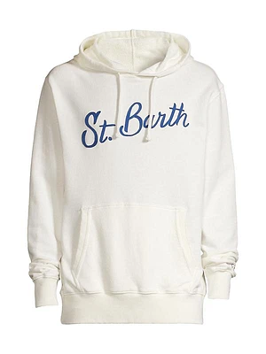 Logo Cotton Hoodie Sweatshirt