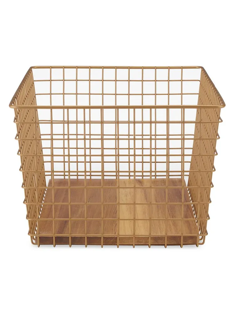 Metal Grid Basket