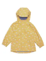 Baby's & Little Kid's Hooded Waterproof Raincoat