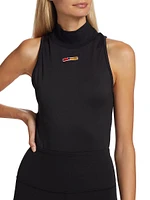 Sleeveless Turtleneck Bodysuit