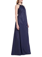 Benoit Embellished Nylon Maxi Dress