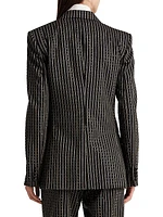 Odera Embellished Striped Jacket