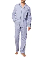 French Ticking Pajama Set