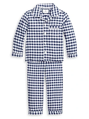 Baby's, Little Boy's & 2-Piece Gingham Pajama Set