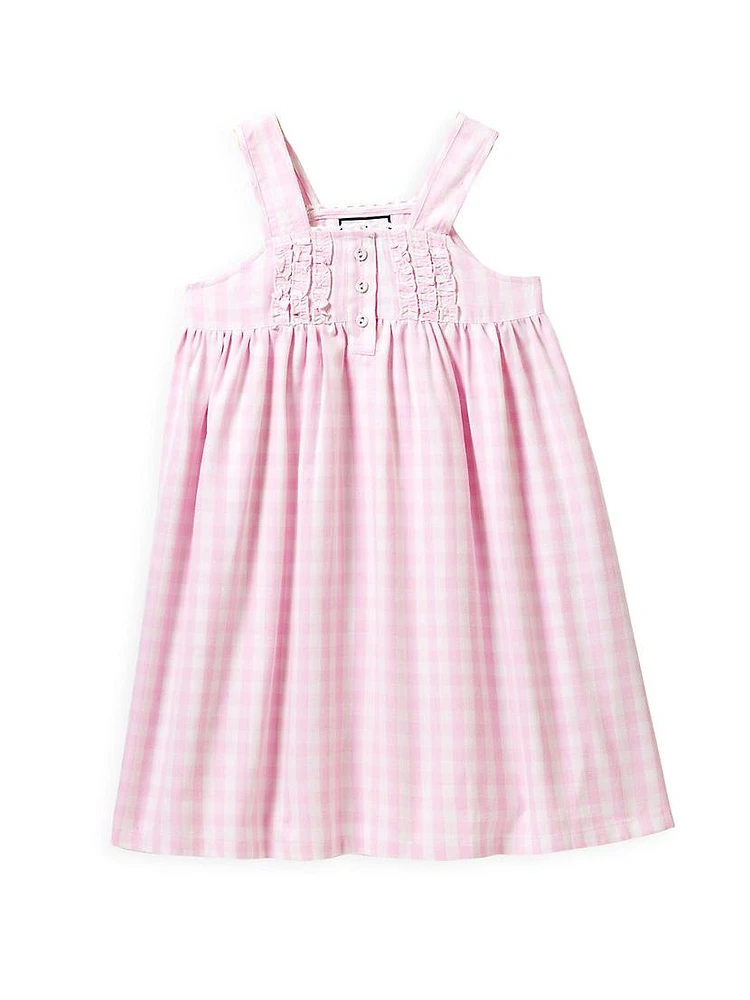 Little Kid's & Gingham Charlotte Nightgown