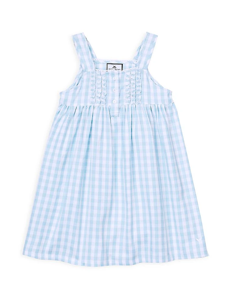 Little Girl's & Gingham Charlotte Nightgown