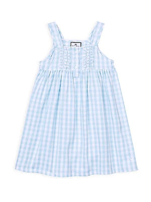 Little Girl's & Gingham Charlotte Nightgown