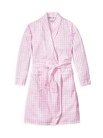 Cotton Gingham Robe