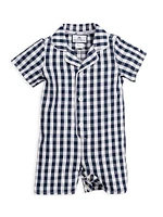 Baby's Gingham Summer Romper