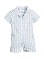 Baby's Gingham Romper