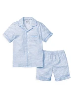 Baby's, Little Boy's & 2-Piece La Mer Classic Pajama Shorts Set