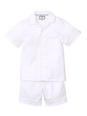 Baby's, Little Boy's & 2-Piece Classic Shirt Short Set