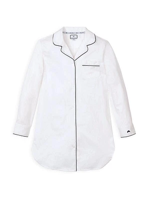 Contrast Trim Nightshirt