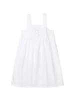 Women's Xs White Charlotte Nightgown