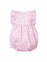 Baby Girl's Sweethearts Ruffle Romper