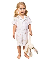 Baby Girl's Easter Gardens Romper