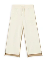 Little Girl's & Girl's Aubrey Two-Tone Jogger Pants