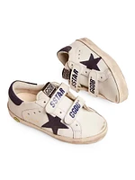Baby's, Little Kid's & Old School Leather Suede Sneakers