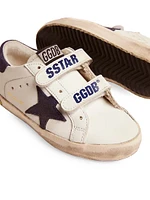 Baby's, Little Kid's & Old School Leather Suede Sneakers