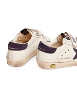 Baby's, Little Kid's & Old School Leather Suede Sneakers