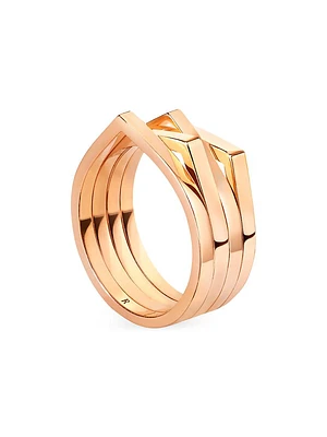 Antifer 18K Gold Four-Row Ring