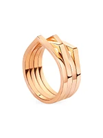 Antifer 18K Gold Four-Row Ring