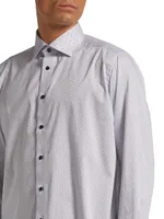 Contemporary-Fit Polka Dot Shirt