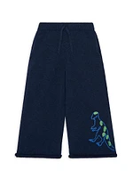 Little Girl's & T-Rex Cashmere Pants