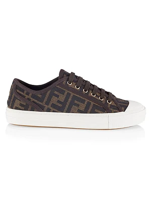 FF Logo Low-Top Sneakers