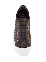 FF Logo Low-Top Sneakers