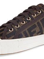 FF Logo Low-Top Sneakers