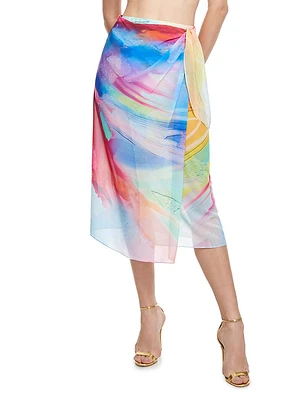 Summer Capri Midi-Skirt