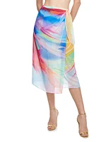 Summer Capri Midi-Skirt