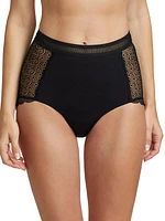 Period & Leak-Proof High-Waisted Lace Brief